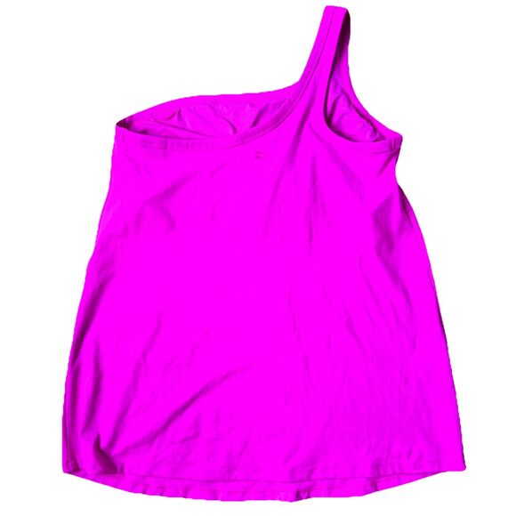 All In Motion Asymmetrical One-Shoulder Tank Top Size XXL‎ 2XL Magenta Pink - Picture 2 of 4